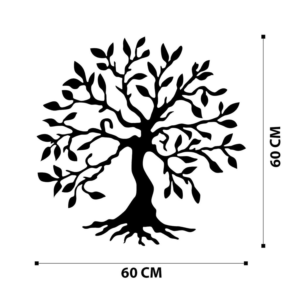 Seinakaunistus Tree, 1 tk. hind ja info | Sisustuselemendid | hansapost.ee