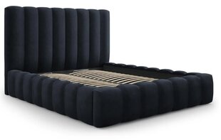 Кровать с ящиком для постельного белья Kelp, 230x165x125 см, темно-синий цвет цена и информация | Кровати | hansapost.ee
