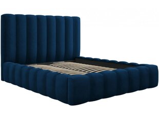 Voodi voodipesukastiga Kelp, 230x205x125 cm, sinine hind ja info | Voodid | hansapost.ee