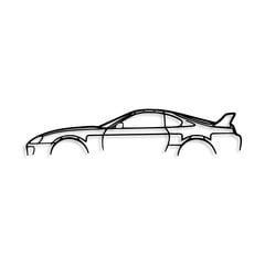 Seinakaunistus McLaren 720S Silhouette, 1 tk. hind ja info | Sisustuselemendid | hansapost.ee