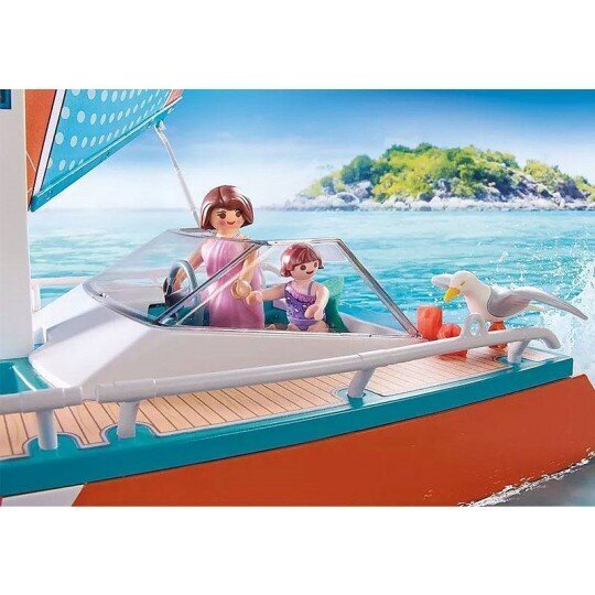 71043 Playmobil paat katamaraan, 53 o. цена и информация | Klotsid ja konstruktorid | hansapost.ee