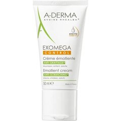 Крем для тела A-Derma Exomega Control Anti-Scratch Emollient Cream, 50 мл цена и информация | Кремы, лосьоны для тела | hansapost.ee