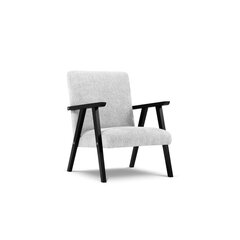 Кресло Browne, 79x59x78 см, светло-серый цена и информация | Уличные кресла | hansapost.ee