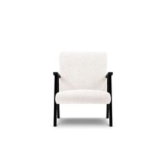 Кресло Browne, 79x59x78 см, белое цена и информация | Кресла | hansapost.ee