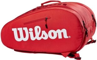 Padeli reketikohver Wilson Padel Super Tour Bag hind ja info | Padel | hansapost.ee