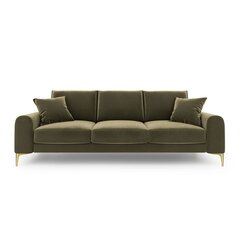 Четырехместный диван Velvet Larnite, 237x102x90 см, зеленый цена и информация | Диваны | hansapost.ee