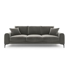Четырехместный диван Velvet Larnite, 237x102x90 см, светло-серого цвета цена и информация | Диваны | hansapost.ee