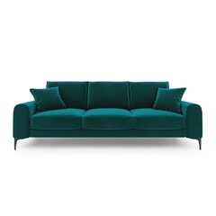 Четырехместный диван Velvet Larnite, 237x102x90 см, темно-зеленый цена и информация | Диваны | hansapost.ee