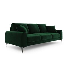 Четырехместный диван Velvet Larnite, 237x102x90 см, темно-зеленый цена и информация | Диваны | hansapost.ee