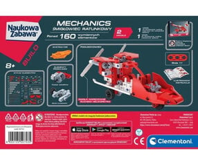 Конструктор Rescue helicopter Clementoni, 160 д. цена и информация | Развивающие игрушки для детей | hansapost.ee