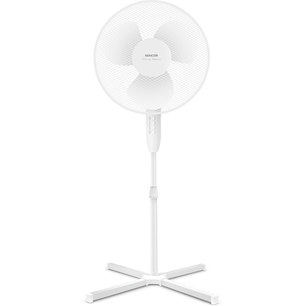 Ventilaator Sencor SFN 4010WH, ⌀40cm, 40W, 104-127cm hind ja info | Ventilaatorid | hansapost.ee