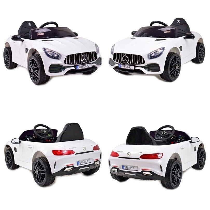 Elektriauto lastele Mercedes AMG GT HL2588, valge hind ja info | Laste elektriautod | hansapost.ee