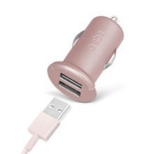 SBS Mini car charger 2 USB port, 2400 mA hind ja info | Laadijad mobiiltelefonidele | hansapost.ee