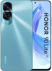 Honor 90 Lite 5G 8/256GB 5109ASWE Cyan Lake цена и информация | Мобильные телефоны | hansapost.ee