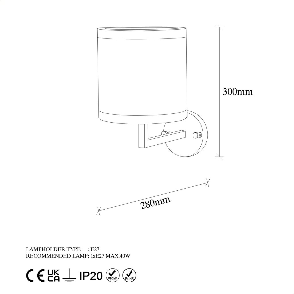 Opviq laualamp Way hind ja info | Seinavalgustid | hansapost.ee