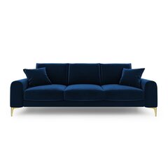 Четырехместный диван Velvet Larnite, 237x102x90 см, темно-синий цвет цена и информация | Диваны | hansapost.ee