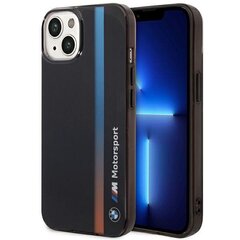 Etui BMW BMHCP14S22HVGV iPhone 14 6.1" czarny|black IML Tricolor Stripe цена и информация | Чехлы для телефонов | hansapost.ee