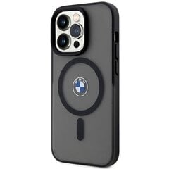 Etui BMW BMHMP14LDSLK iPhone 14 Pro 6.1" czarny|black hardcase Signature MagSafe цена и информация | Чехлы для телефонов | hansapost.ee