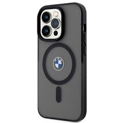 Etui BMW BMHMP14XDSLK iPhone 14 Pro Max 6.7" czarny|black hardcase Signature MagSafe цена и информация | Чехлы для телефонов | hansapost.ee