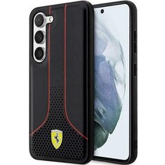 Ferrari FEHCS23MPCSK S23+ S916 czarny|black hardcase Perforated 296 P цена и информация | Чехлы для телефонов | hansapost.ee