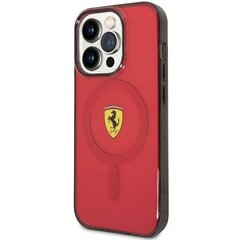 Ferrari FEHMP14LURKR iPhone 14 Pro 6,1" czerwony|red hardcase Translucent Magsafe цена и информация | Чехлы для телефонов | hansapost.ee