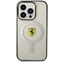 Ferrari FEHMP14LURKT iPhone 14 Pro 6,1" przezroczysty|transparent hardcase Outline Magsafe цена и информация | Чехлы для телефонов | hansapost.ee