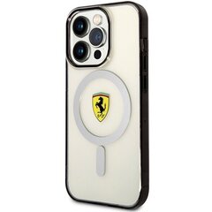Ferrari FEHMP14LURKT iPhone 14 Pro 6,1" przezroczysty|transparent hardcase Outline Magsafe цена и информация | Чехлы для телефонов | hansapost.ee