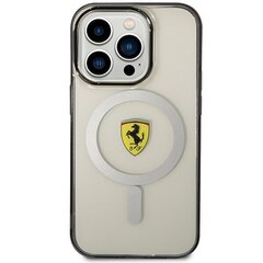 Ferrari FEHMP14XURKT iPhone 14 Pro Max 6.7" przezroczysty|transparent hardcase Outline Magsafe цена и информация | Чехлы для телефонов | hansapost.ee