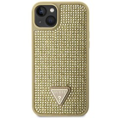 Guess GUHCP14MHDGTPD iPhone 14 Plus 6.7" złoty|gold hardcase Rhinestone Triangle цена и информация | Чехлы для телефонов | hansapost.ee