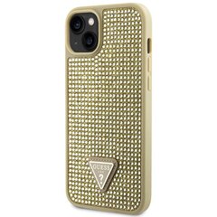 Guess GUHCP14MHDGTPD iPhone 14 Plus 6.7" złoty|gold hardcase Rhinestone Triangle цена и информация | Чехлы для телефонов | hansapost.ee