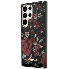 Guess GUHCS23LHCFWSA S23 Ultra S918 zielony|khaki hardcase Flower Collection цена и информация | Чехлы для телефонов | hansapost.ee