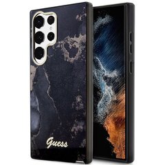 Guess GUHCS23LHTMRSK S23 Ultra S918 czarny|black hardcase Golden Marble Collection цена и информация | Чехлы для телефонов | hansapost.ee