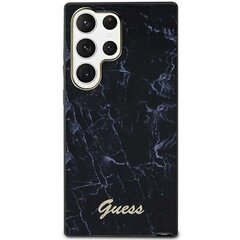 Guess GUHCS23LPCUMAK S23 Ultra S918 czarny|black hardcase Marble цена и информация | Чехлы для телефонов | hansapost.ee