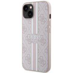 Guess GUHMP14MHGCFSEP iPhone 14 Plus 6,7" różowy|pink hard case GCube Stripes MagSafe цена и информация | Чехлы для телефонов | hansapost.ee