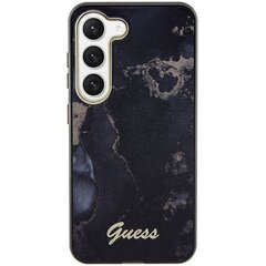 Guess GUHCS23SHTMRSK S23 S911 czarny|black hardcase Golden Marble Collection цена и информация | Чехлы для телефонов | hansapost.ee