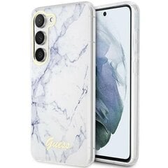 Guess GUHCS23SHCFWST S23 S911 biały|white hardcase Flower Collection цена и информация | Чехлы для телефонов | hansapost.ee