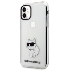 Karl Lagerfeld KLHCN61HNCHTCT iPhone 11 | Xr 6,1" transparent hardcase Ikonik Choupette цена и информация | Чехлы для телефонов | hansapost.ee