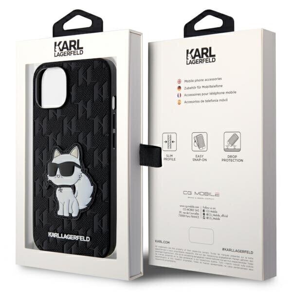 Karl Lagerfeld KLHCP14MSAKHPCK, must цена и информация | Telefonide kaitsekaaned ja -ümbrised | hansapost.ee