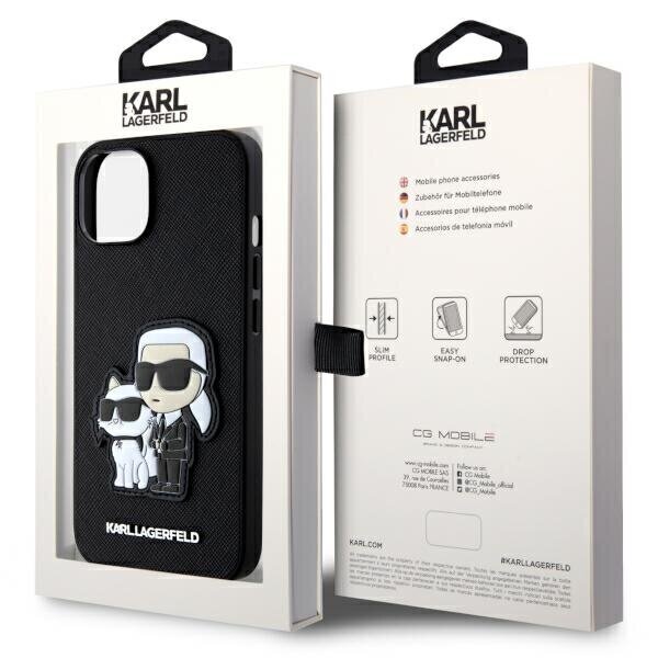 Karl Lagerfeld KLHCP14SSANKCPK, must hind ja info | Telefonide kaitsekaaned ja -ümbrised | hansapost.ee