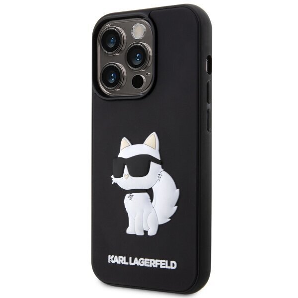 Karl Lagerfeld KLHCP14X3DRKHNK, must hind ja info | Telefonide kaitsekaaned ja -ümbrised | hansapost.ee