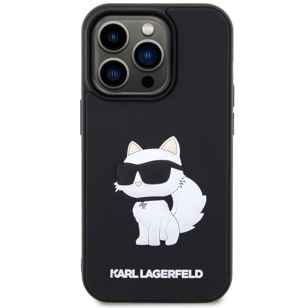 Karl Lagerfeld KLHCP14X3DRKHNK, must цена и информация | Telefonide kaitsekaaned ja -ümbrised | hansapost.ee