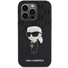Karl Lagerfeld KLHCP14XSAKHPKK, must hind ja info | Telefonide kaitsekaaned ja -ümbrised | hansapost.ee