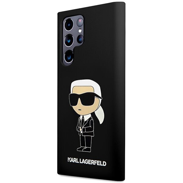 Karl Lagerfeld KLHCS23LSNIKBCK, must цена и информация | Telefonide kaitsekaaned ja -ümbrised | hansapost.ee