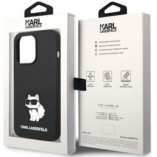 Karl Lagerfeld KLHMP14LSNCHBCK, must hind ja info | Telefonide kaitsekaaned ja -ümbrised | hansapost.ee