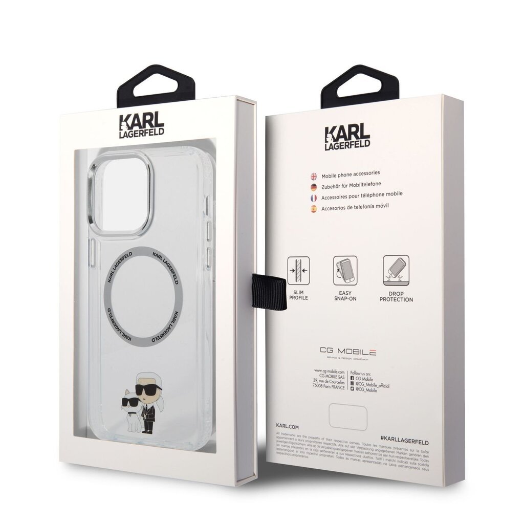 Karl Lagerfeld MagSafe hind ja info | Telefonide kaitsekaaned ja -ümbrised | hansapost.ee