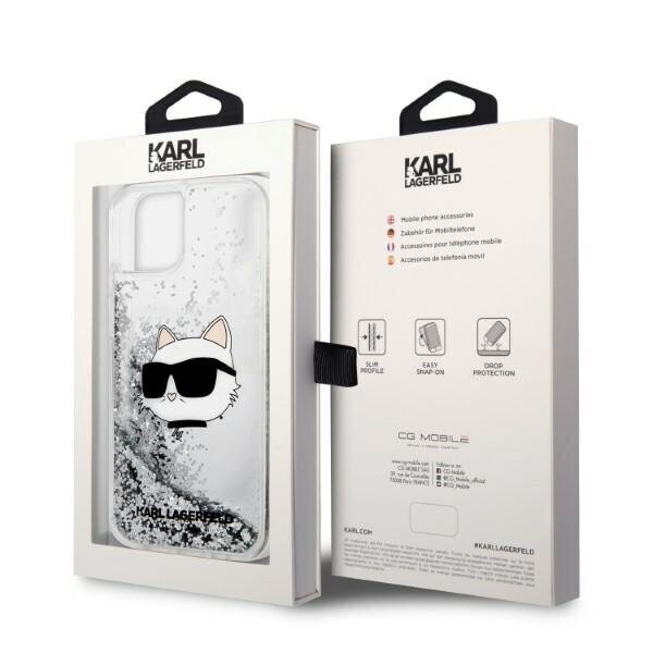 Karl Lagerfeld, hõbedane цена и информация | Telefonide kaitsekaaned ja -ümbrised | hansapost.ee