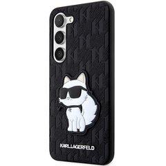 Karl Lagerfeld KLFLBKPXKSB iPhone X|Xs czarny|black bookcase Signature Glitter цена и информация | Чехлы для телефонов | hansapost.ee