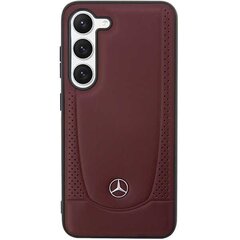 Mercedes MEHCS23LARMRE S23 Ultra S918 czerwony|red hardcase Leather Urban Bengale цена и информация | Чехлы для телефонов | hansapost.ee