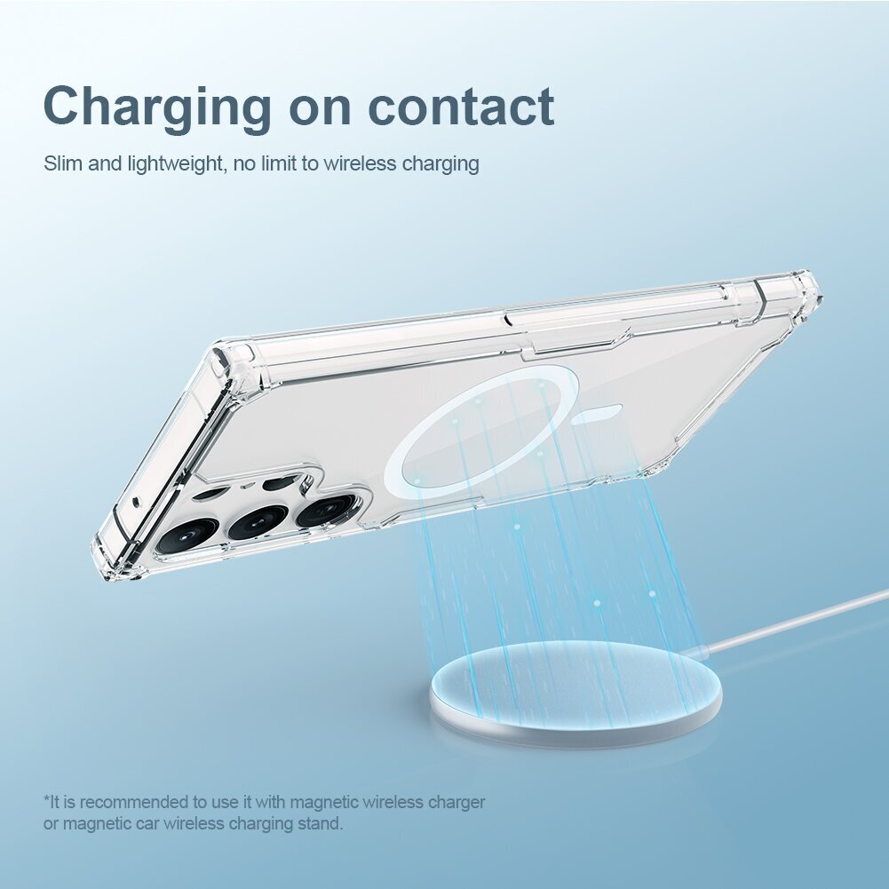 Nillkin Magnetic Cover, läbipaistev hind ja info | Telefonide kaitsekaaned ja -ümbrised | hansapost.ee