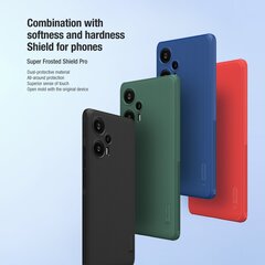 Nillkin Super Frosted PRO Back Cover for Xiaomi Redmi Note 13 Pro 5G|Poco X6 5G Red цена и информация | Чехлы для телефонов | hansapost.ee